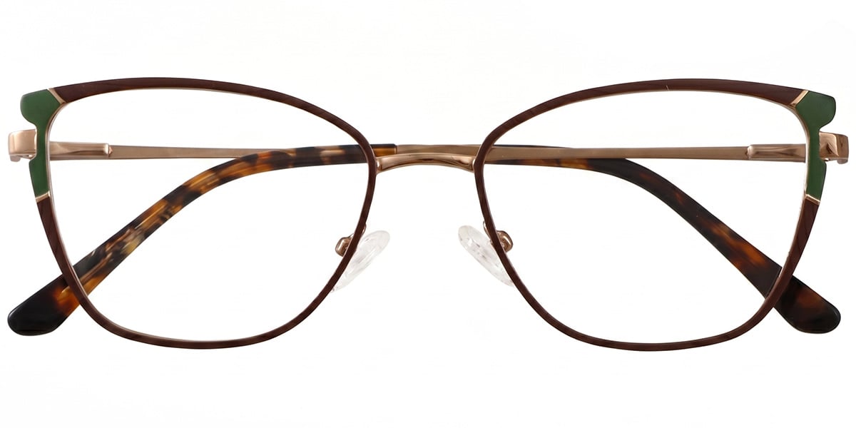 Acetate Metal Rectangle Frame F9012