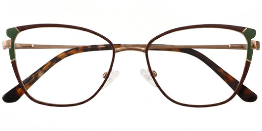 Acetate Metal Rectangle Frame F9012