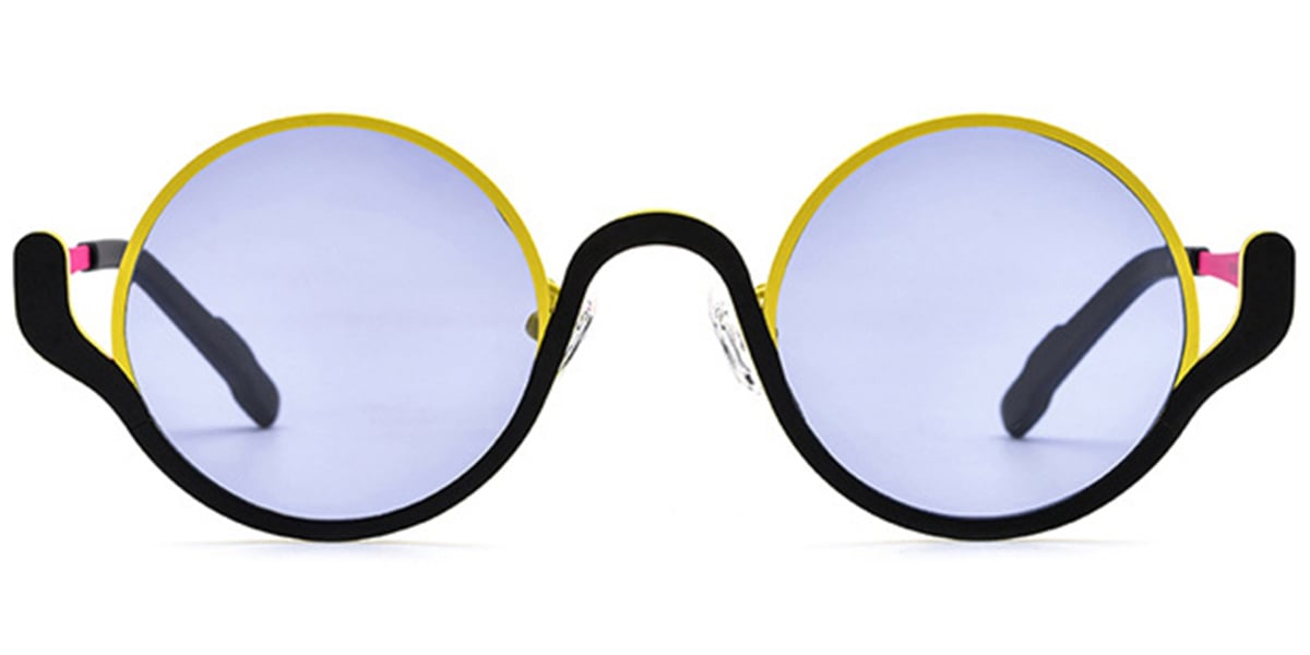 Titanium Round Sunglasses SG6777
