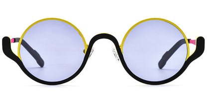 Titanium Round Sunglasses SG6777