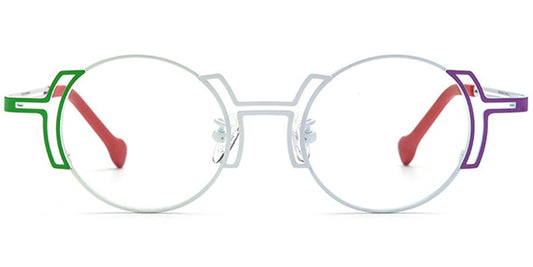 Titanium Round Frame F7047