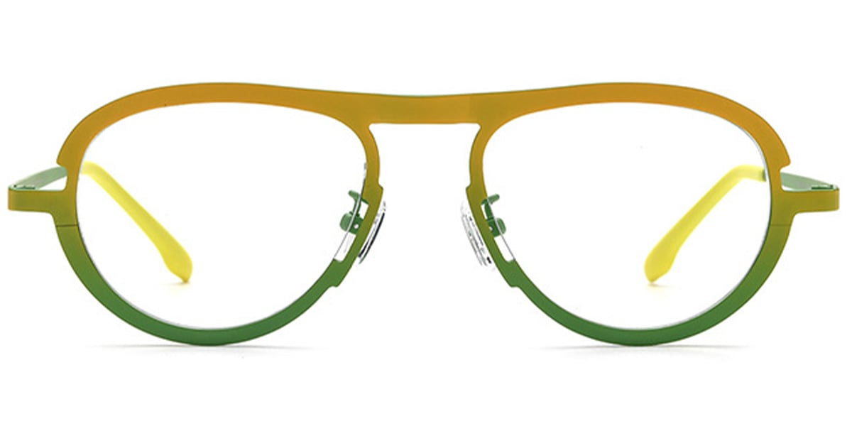 Titanium Oval Frame F6078