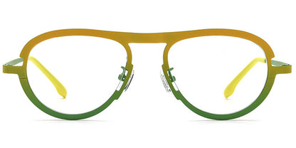 Titanium Oval Frame F6078