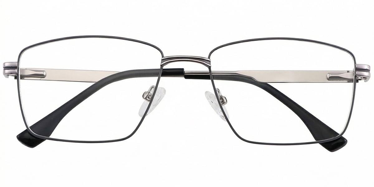 Acetate Metal Rectangle Frame F8742