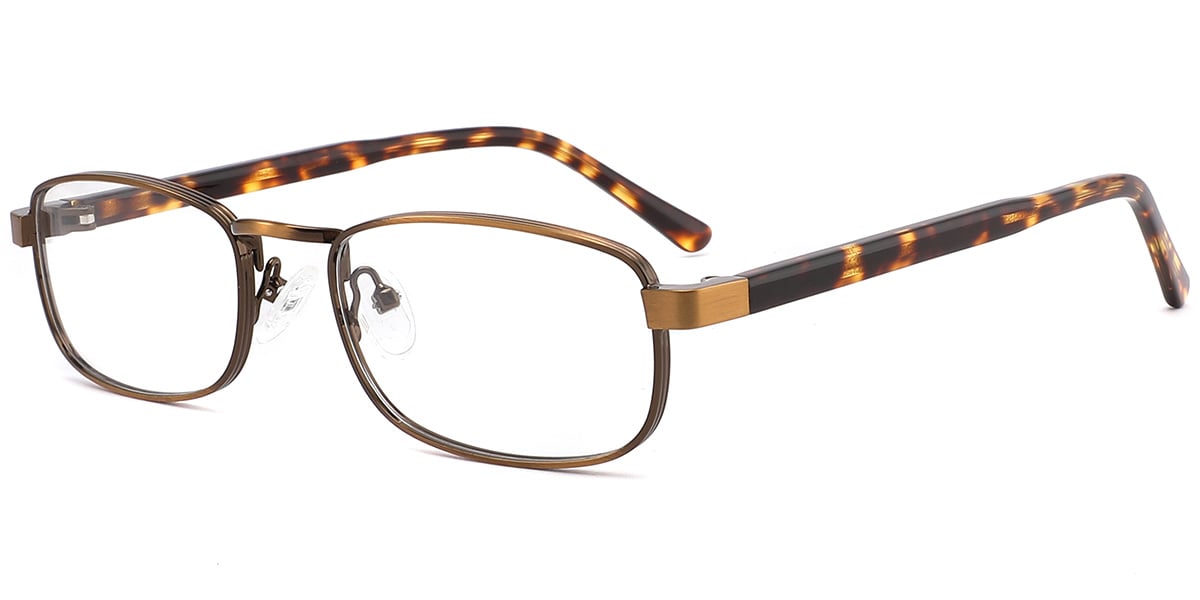 Acetate Metal Rectangle Frame F10396
