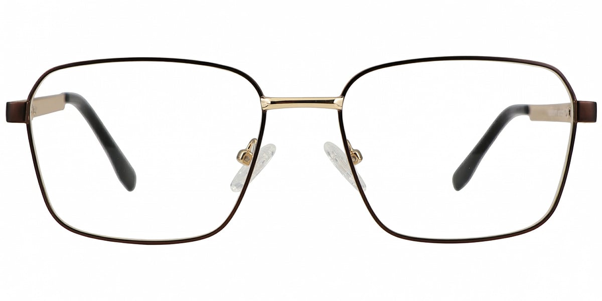 Acetate Metal Square Frame F9006