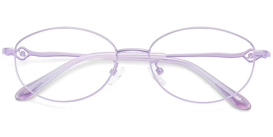 Metal Oval Frame F9093