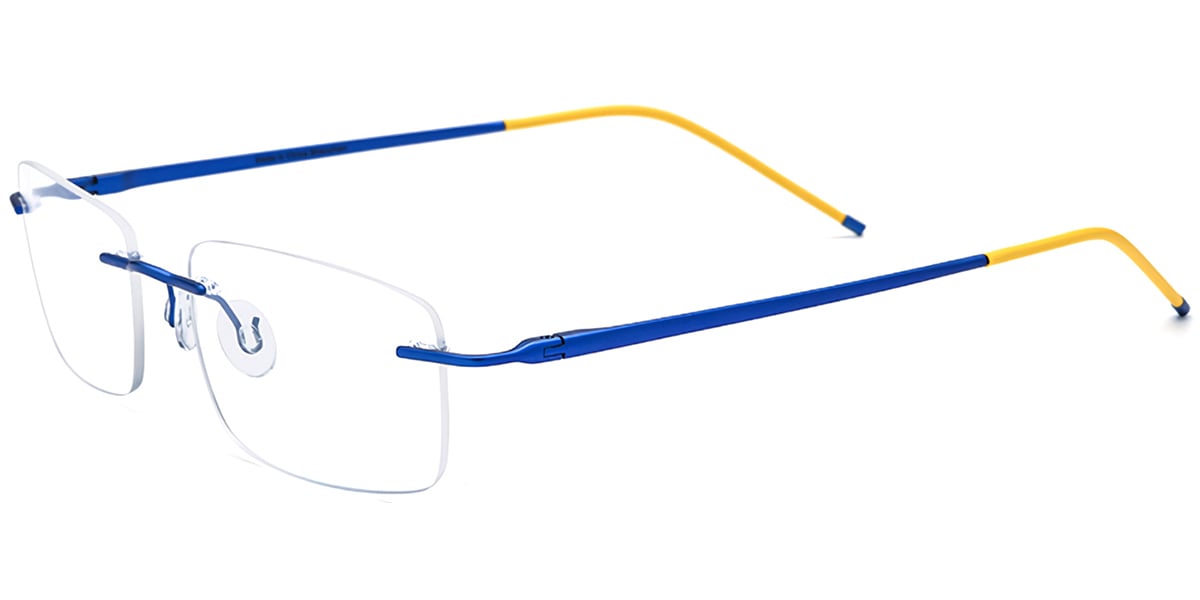Titanium Rectangle Frame F7319