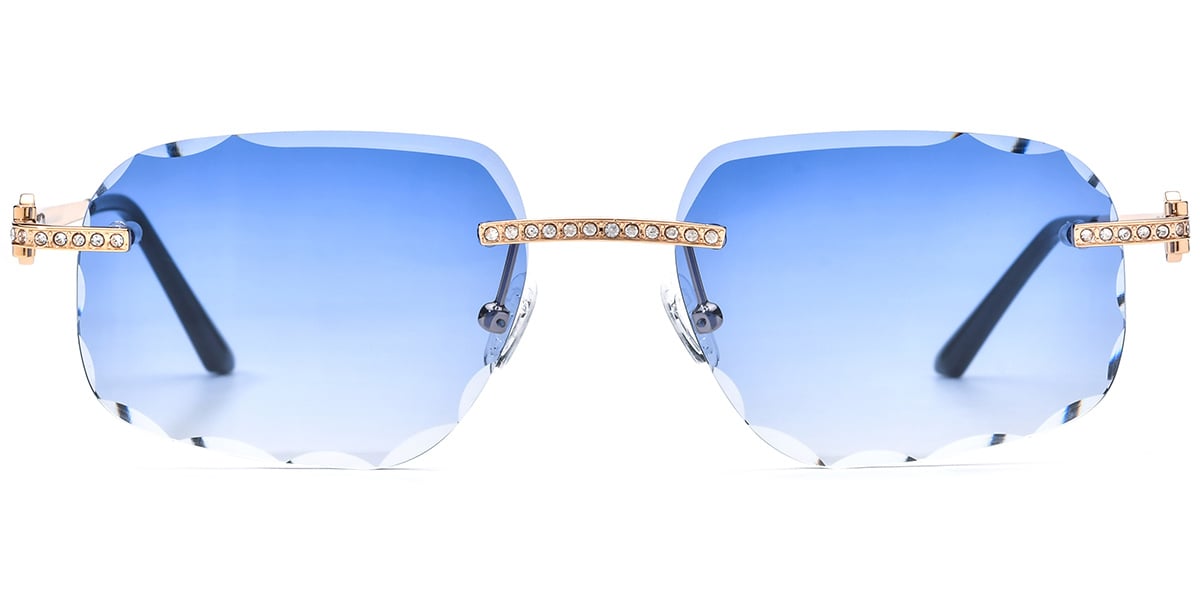 Metal Geometric Sunglasses SG8820