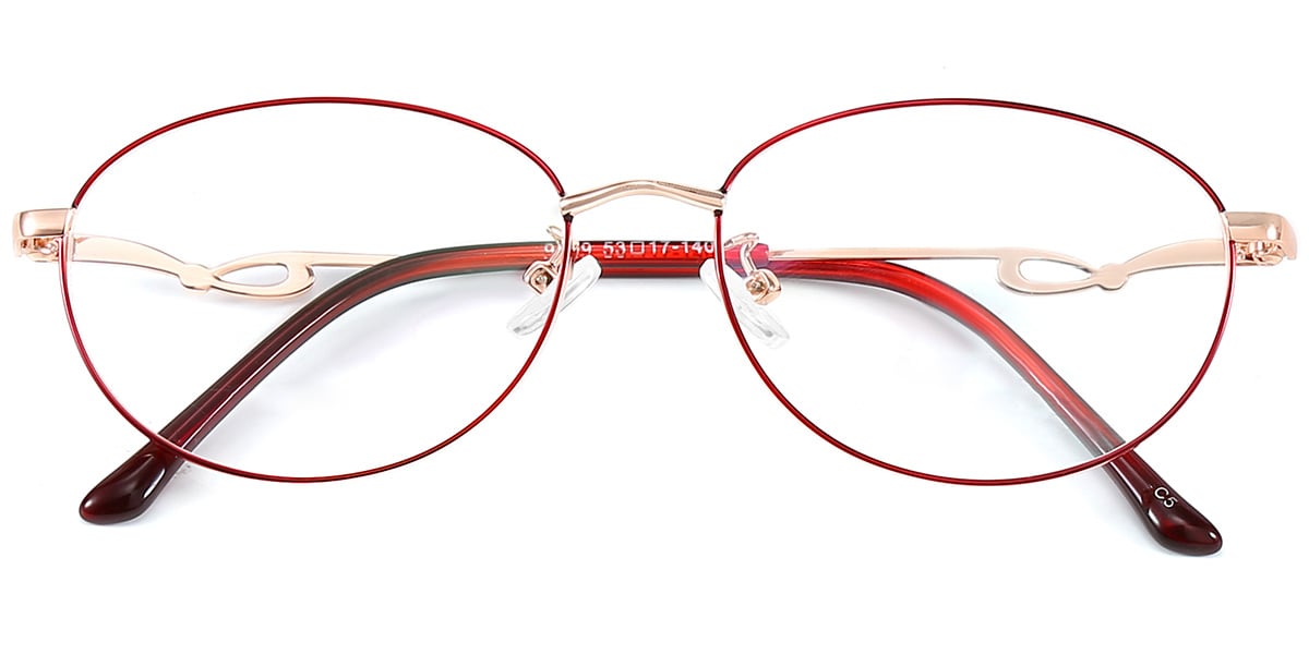 Oval Eyeglasses F9198