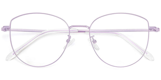 Acetate Metal Round Frame F9105