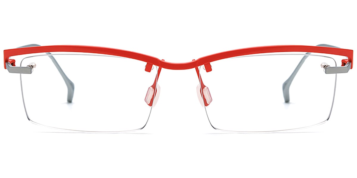Titanium Rectangle Frame F7313