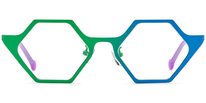 Titanium Geometric Frame F7326
