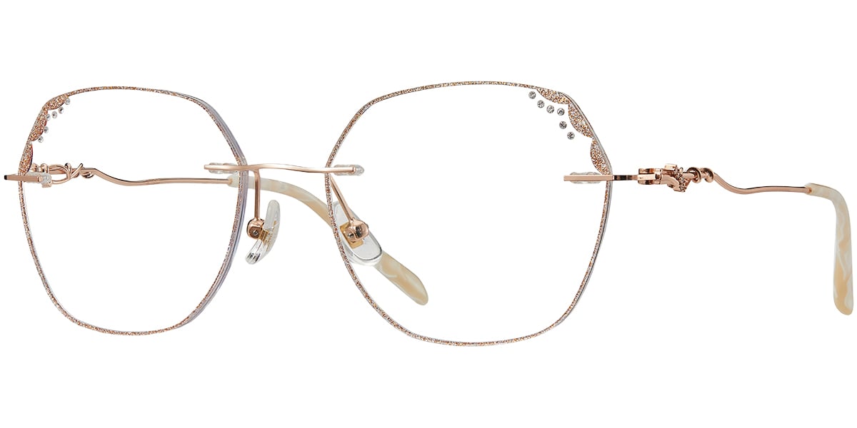 Square Eyeglasses F7757