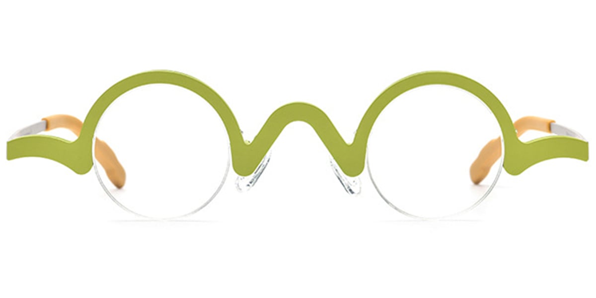 Titanium Round Frame F6369
