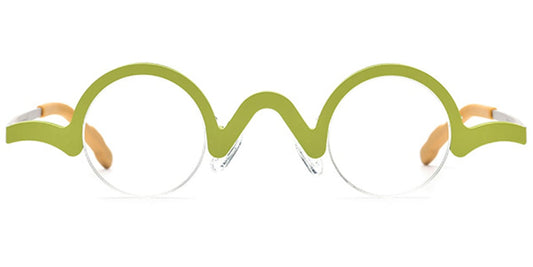 Titanium Round Frame F6369