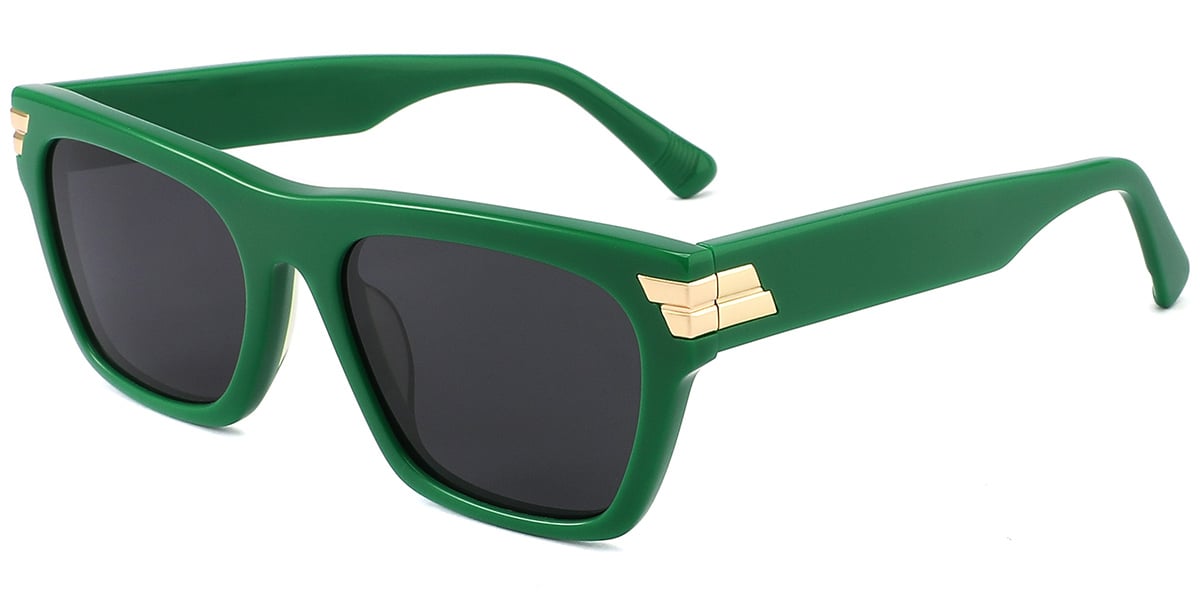 Acetate Rectangle Sunglasses SG10012