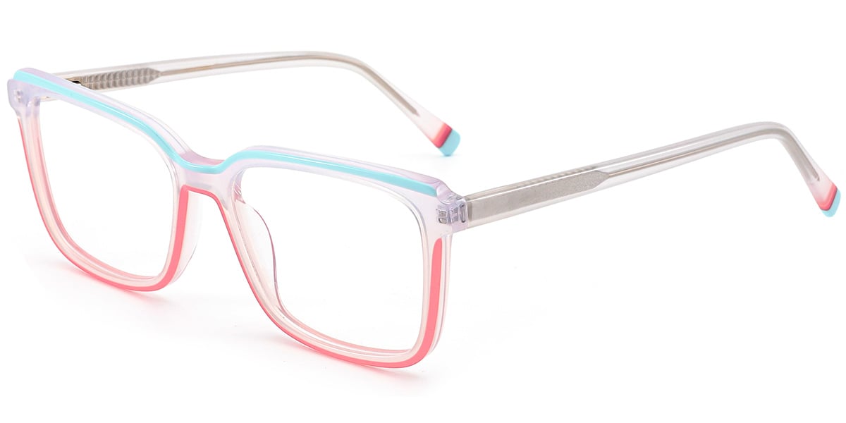 Acetate Square Frame F8507