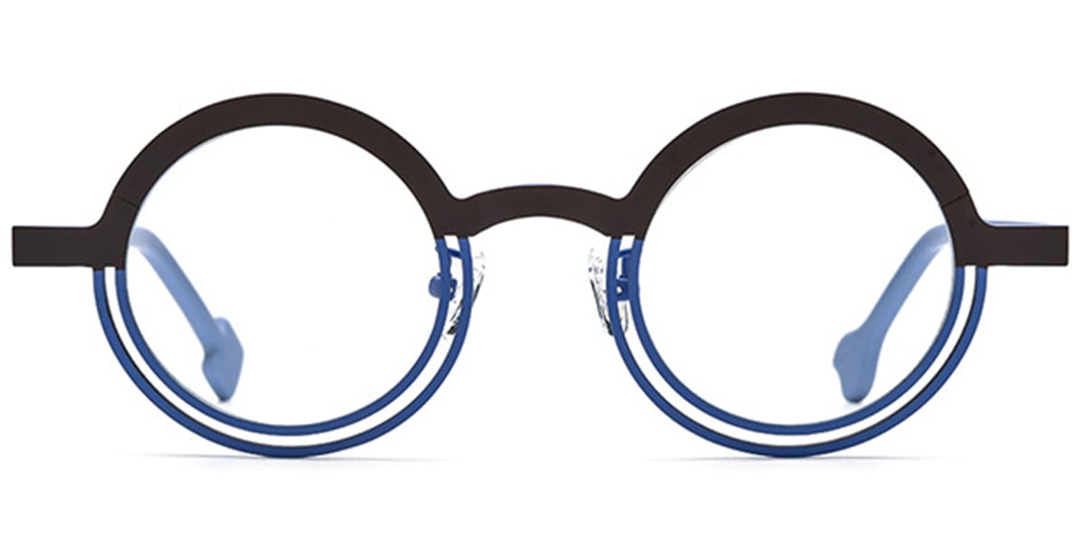 Titanium Round Frame F6870