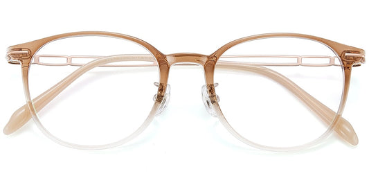 Acetate Metal TR Square Frame F9557