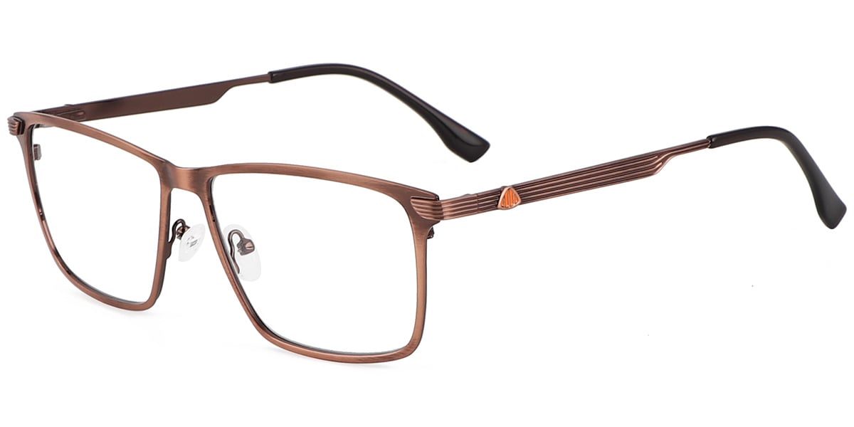 Acetate Metal Rectangle Frame F8557
