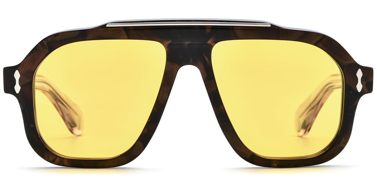 Acetate Square Sunglasses SG8341