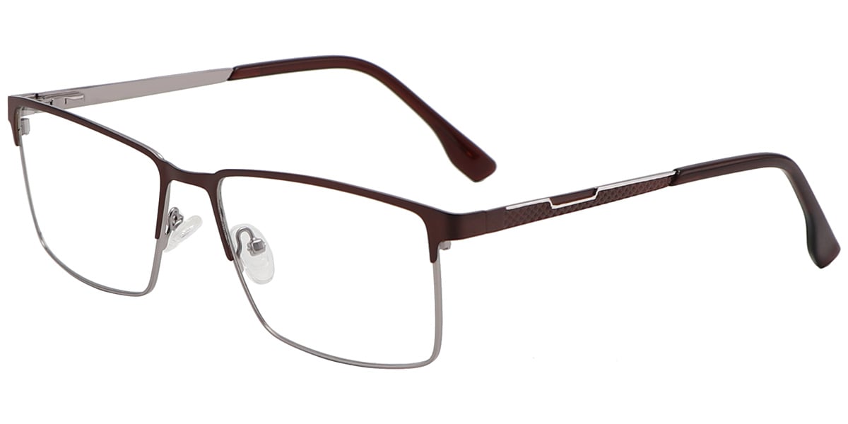 Acetate Metal Rectangle Frame F8563