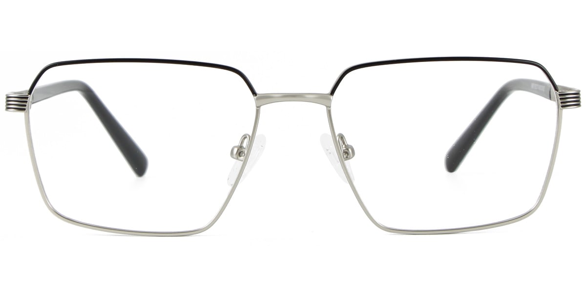 Acetate Metal Square Frame F9008