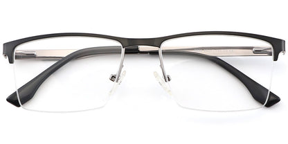 Acetate Metal Rectangle Frame F8549