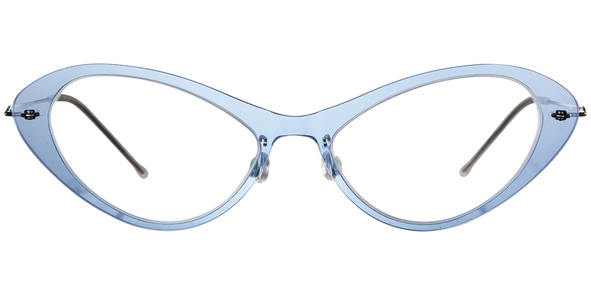 Titanium Cat Eye Frame F4317