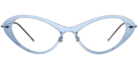 Titanium Cat Eye Frame F4317