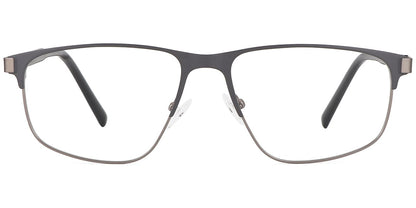 Acetate Metal Geometric Frame F8572