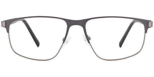 Acetate Metal Geometric Frame F8572