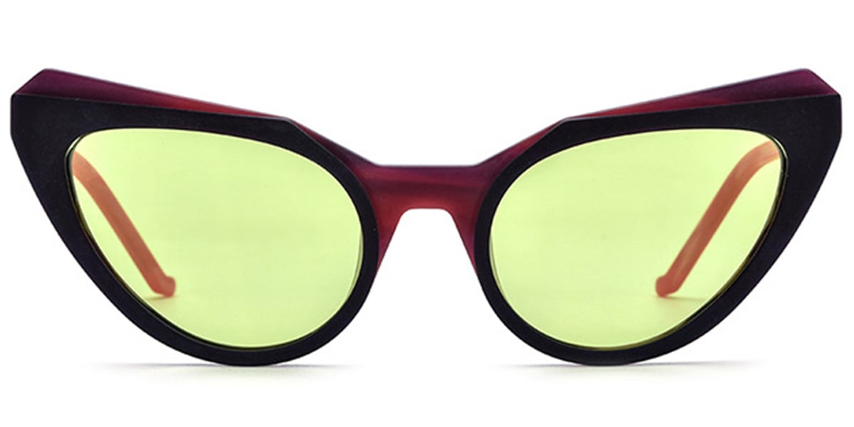Acetate Cat Eye Sunglasses SG7034