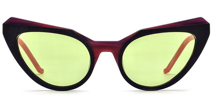 Acetate Cat Eye Sunglasses SG7034
