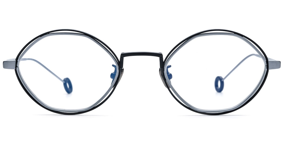 Titanium Geometric Frame F5757