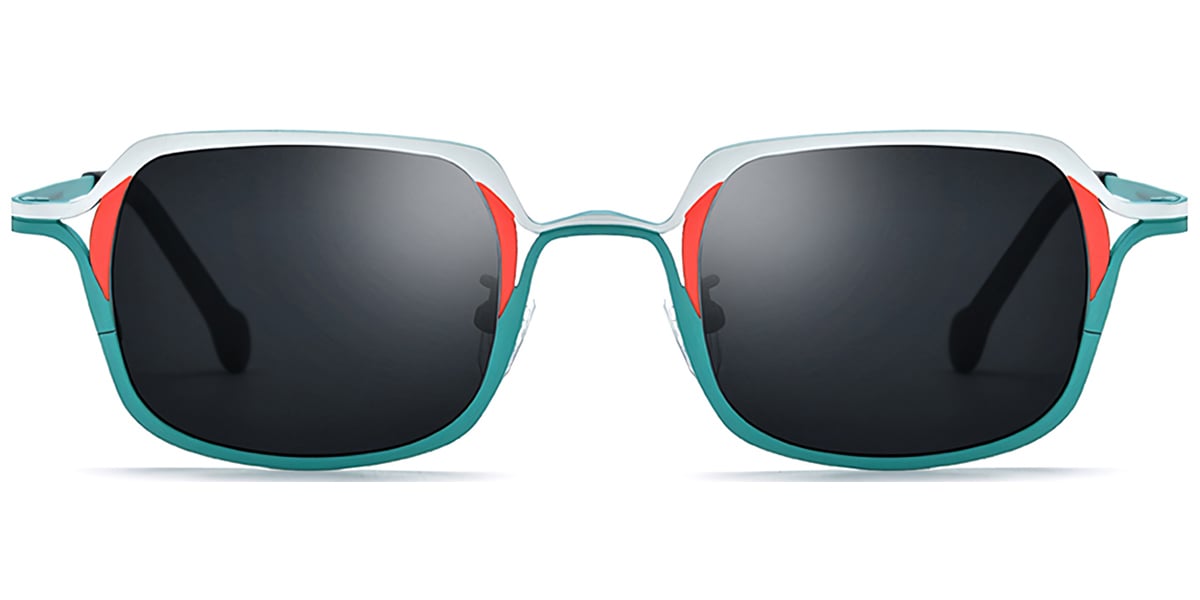 Titanium Rectangle Sunglasses SG7315