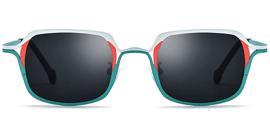 Titanium Rectangle Sunglasses SG7315