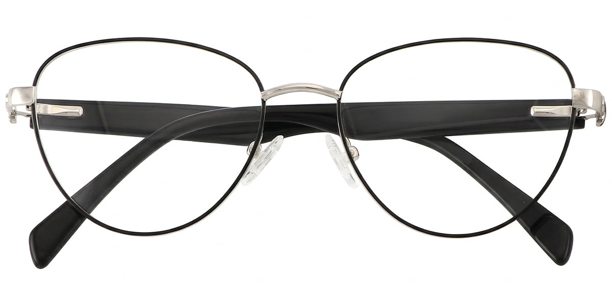 Acetate Metal Geometric Frame F8877