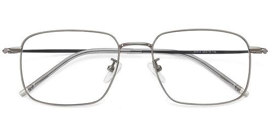 Acetate Metal Rectangle Frame F9112