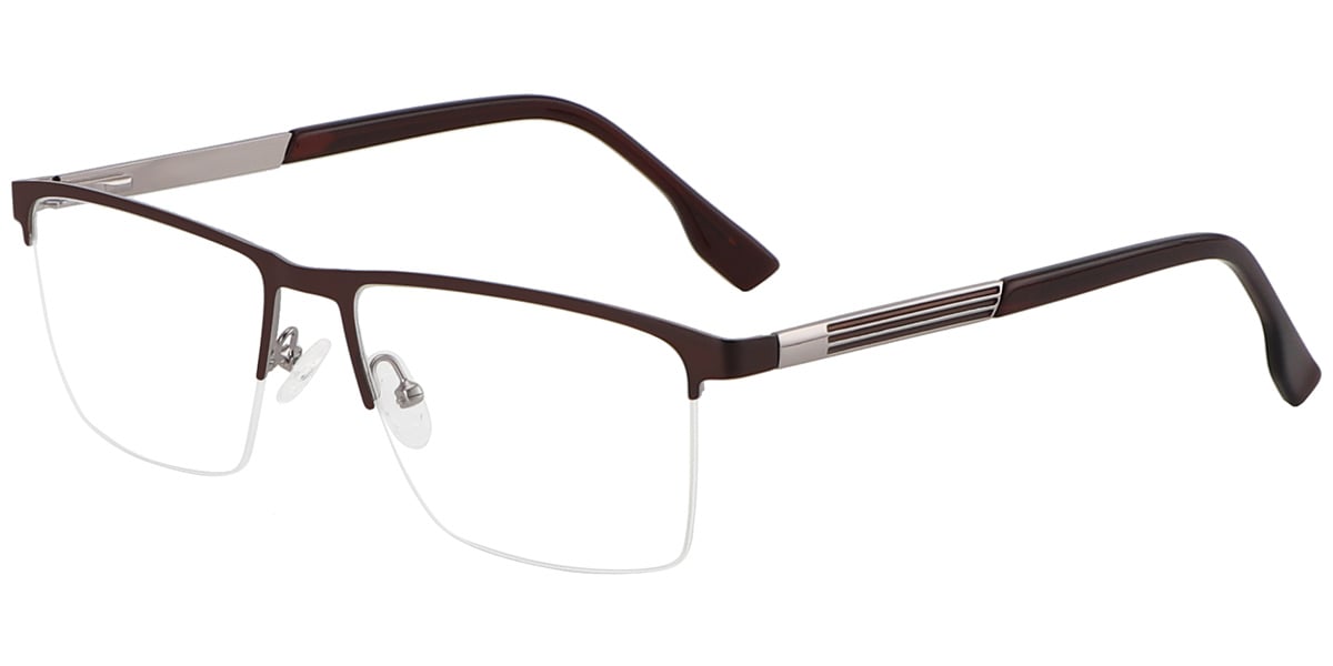 Acetate Metal Rectangle Frame F8562