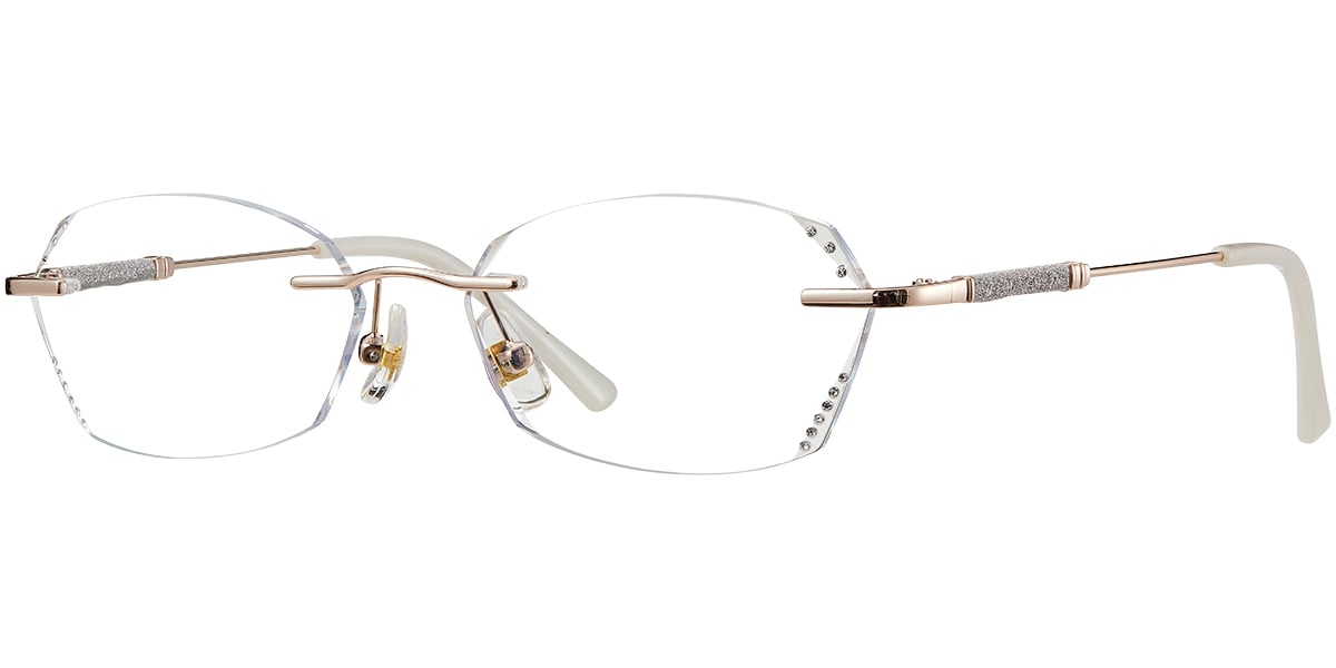 Rectangle Eyeglasses F7753