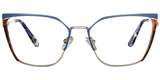 Metal Browline Frame F2691