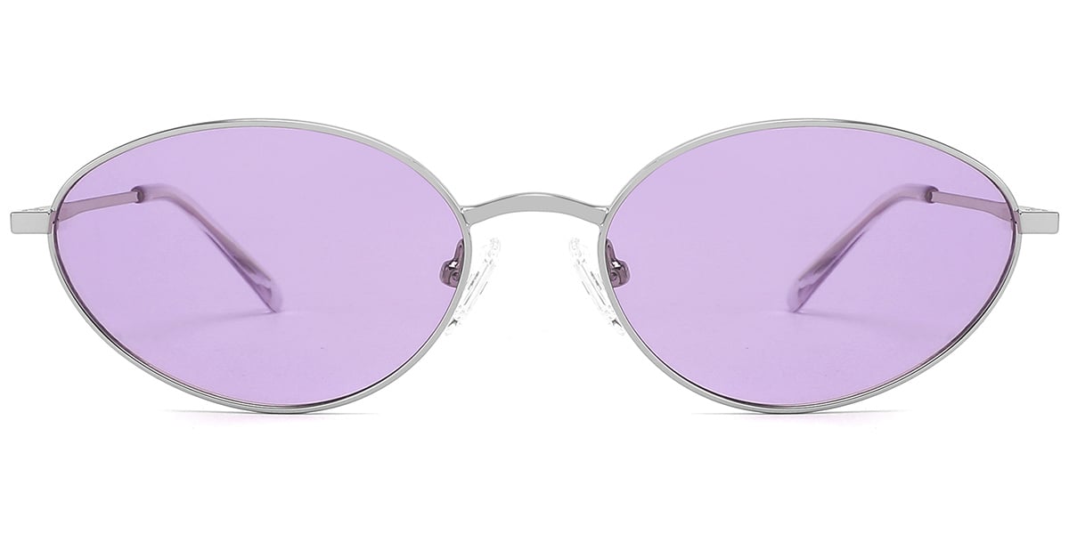 Metal Oval Sunglasses SG10162