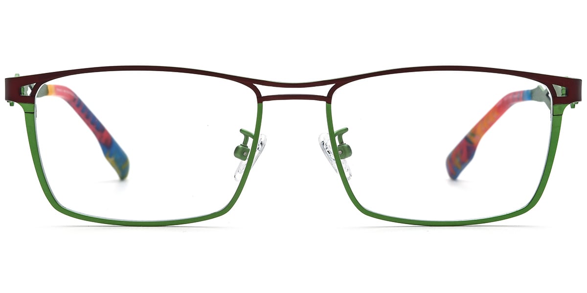 Titanium Rectangle Frame F8818