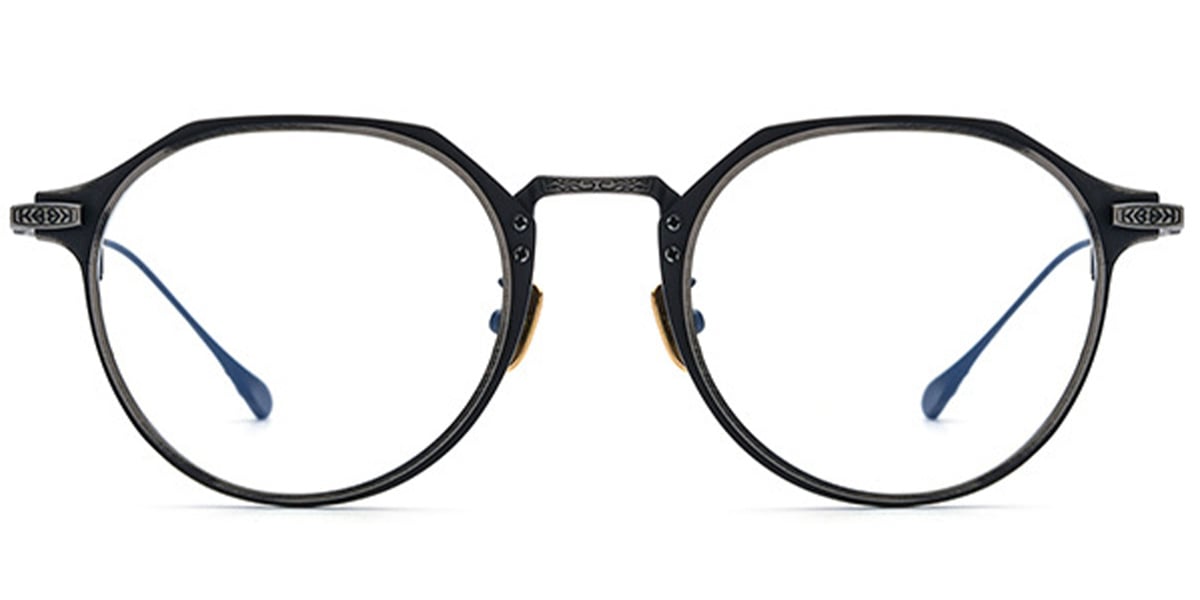 Titanium Round Frame F5863