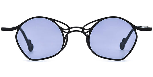 Titanium Geometric Sunglasses SG7397