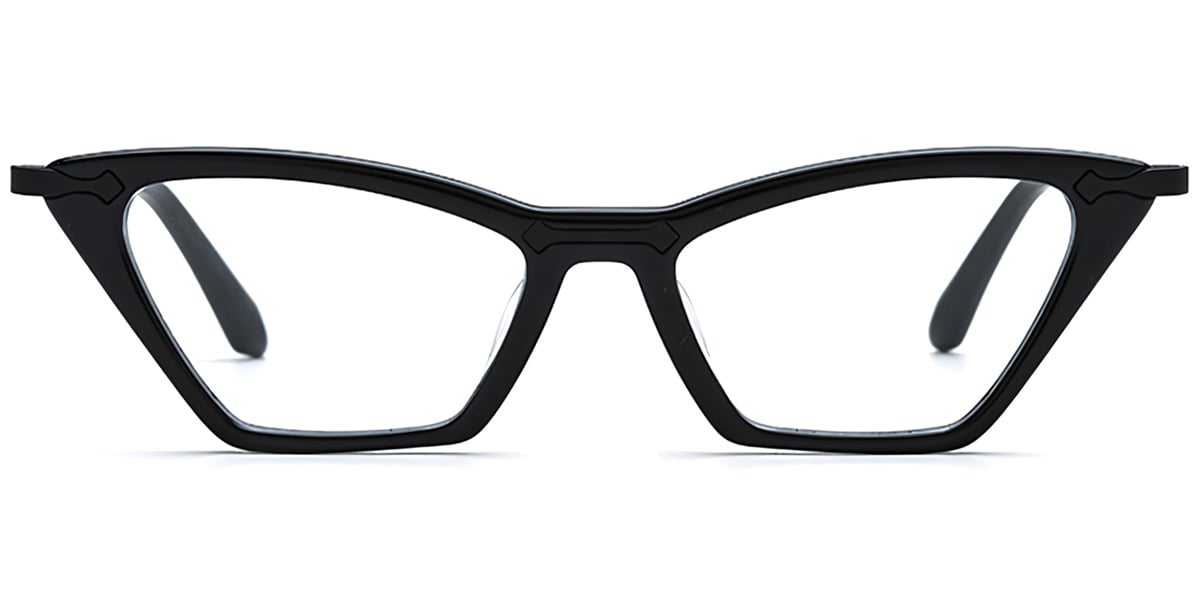 Acetate Titanium Cat Eye Frame F7567