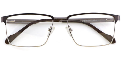 Acetate Metal Square Frame F8552