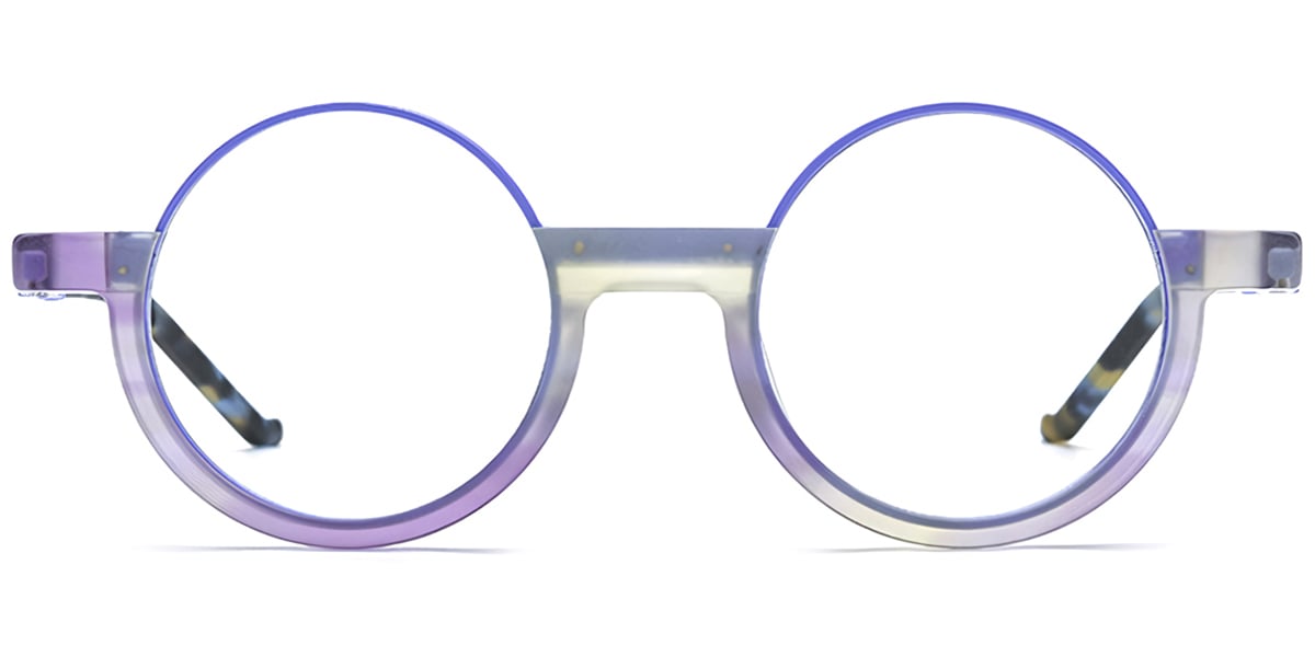 Acetate Round Frame F7398